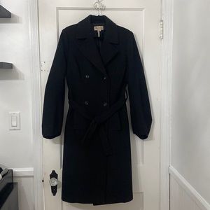 BCBGeneration Pea Coat with Bishop Sleeves